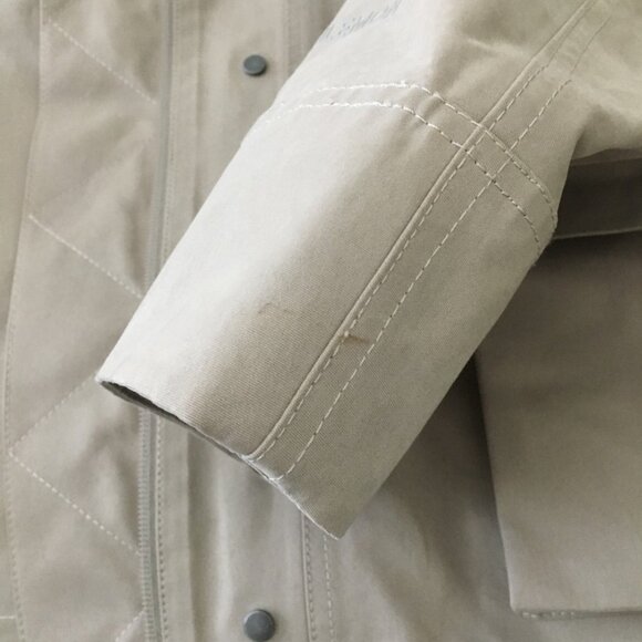 LULULEMON Gathering Storm Short Jacket Womens Size 4 Waterproof Windproof Beige - Picture 15 of 16